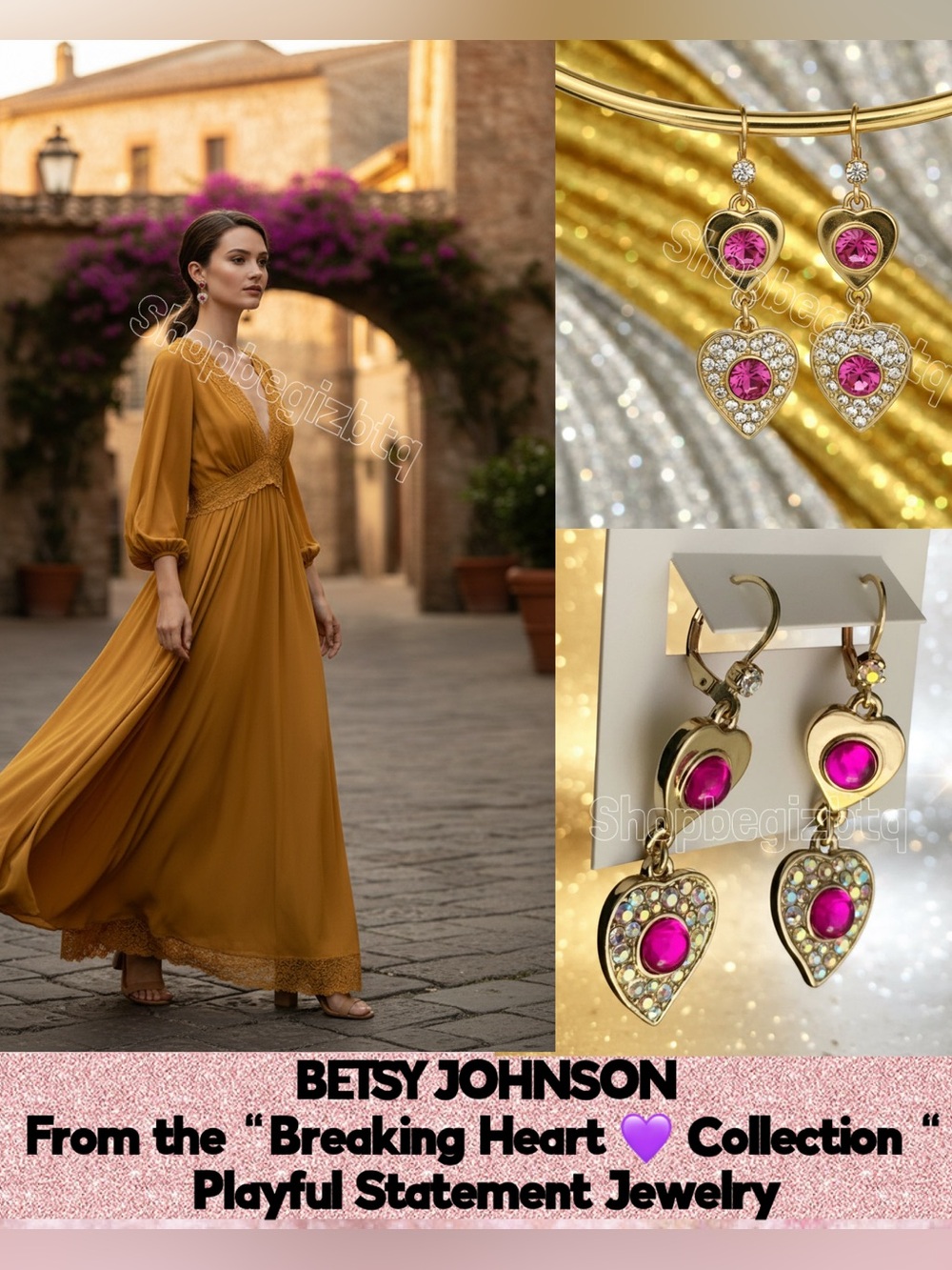 🆕 BETSY JOHNSON 🆑 Designer Merchandise-No Offers-PriceFirm - Picture 1 of 12